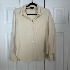 Chelsea Campbell for Charter Club Silk Top